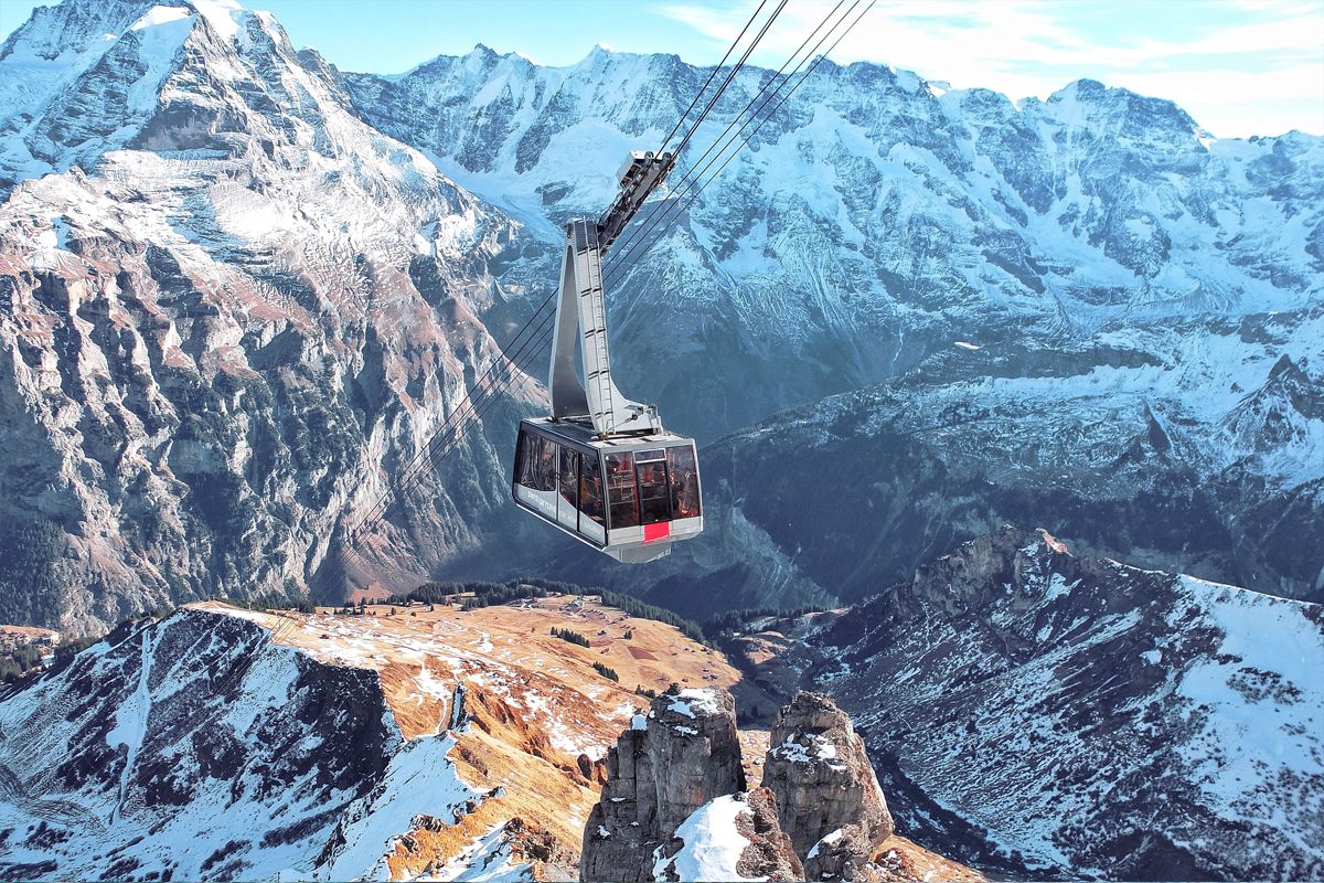 Ski resort Schilthorn